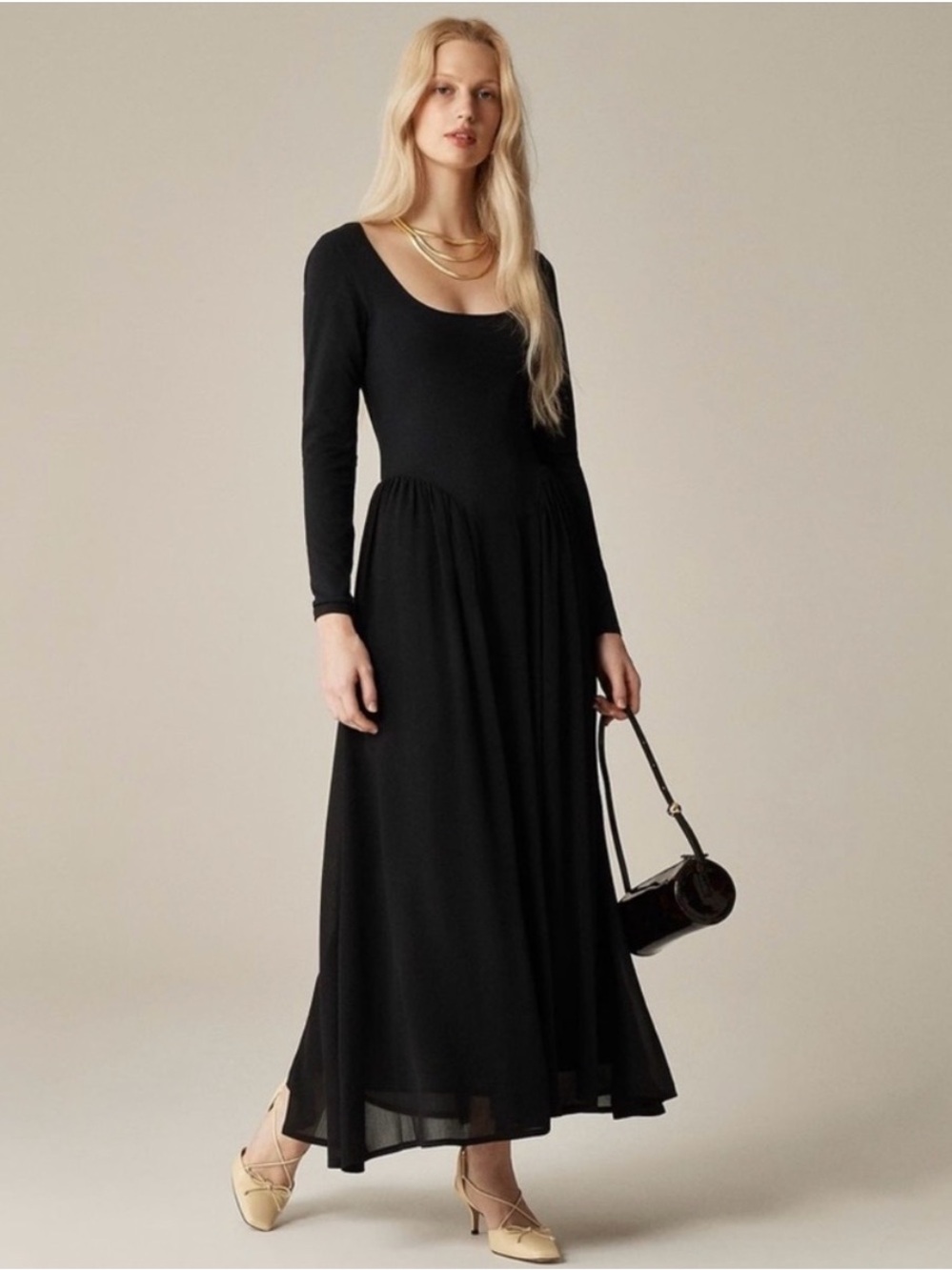 J. Crew Ballet Maxi dress